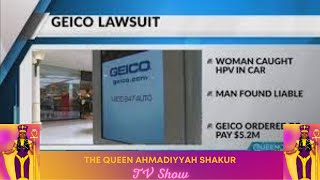 Woman Awarded a $5.2M Settlement from Geico Cuz She Caught HPV in a Man's Car!