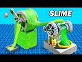 Satisfying with secret lego taffy pulling mix slime machine  lego technic