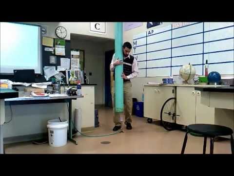 Physics ch 12 ish Sound interference demo Resonance with Bunsen burner
