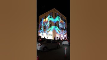 Cre8mania’s 3D mapping turns House of Aeon into a vibrant, immersive experience in Beirut ✨ #Lebanon