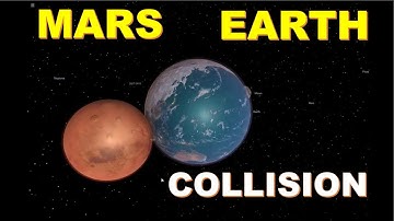 Mars Collides With Earth | Planets Collision