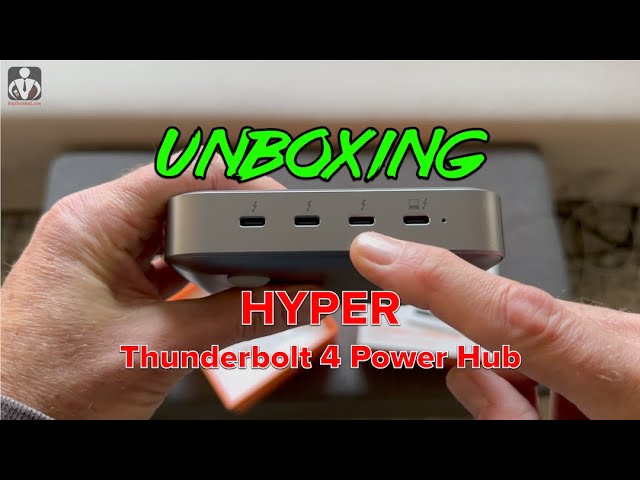 HyperDrive Thunderbolt 4 Power Hub with Integrated GaN Power
