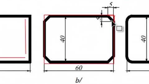 Autocad 2D: Bài thực hành Số  2 - Bài 2.2. Lệnh RECTANGLE trong Autocad.