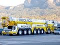 Liebherr LTM1750-9.1 MEDIACO on the road (13 minutes)