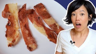 Bacon From FLOUR? | Crispy Wheat Starch Vegan Bacon