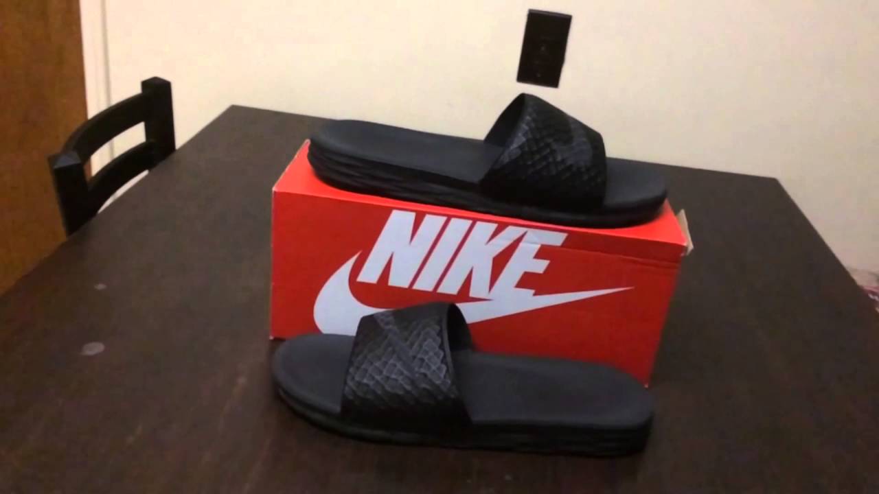 nike benassi solarsoft jordan