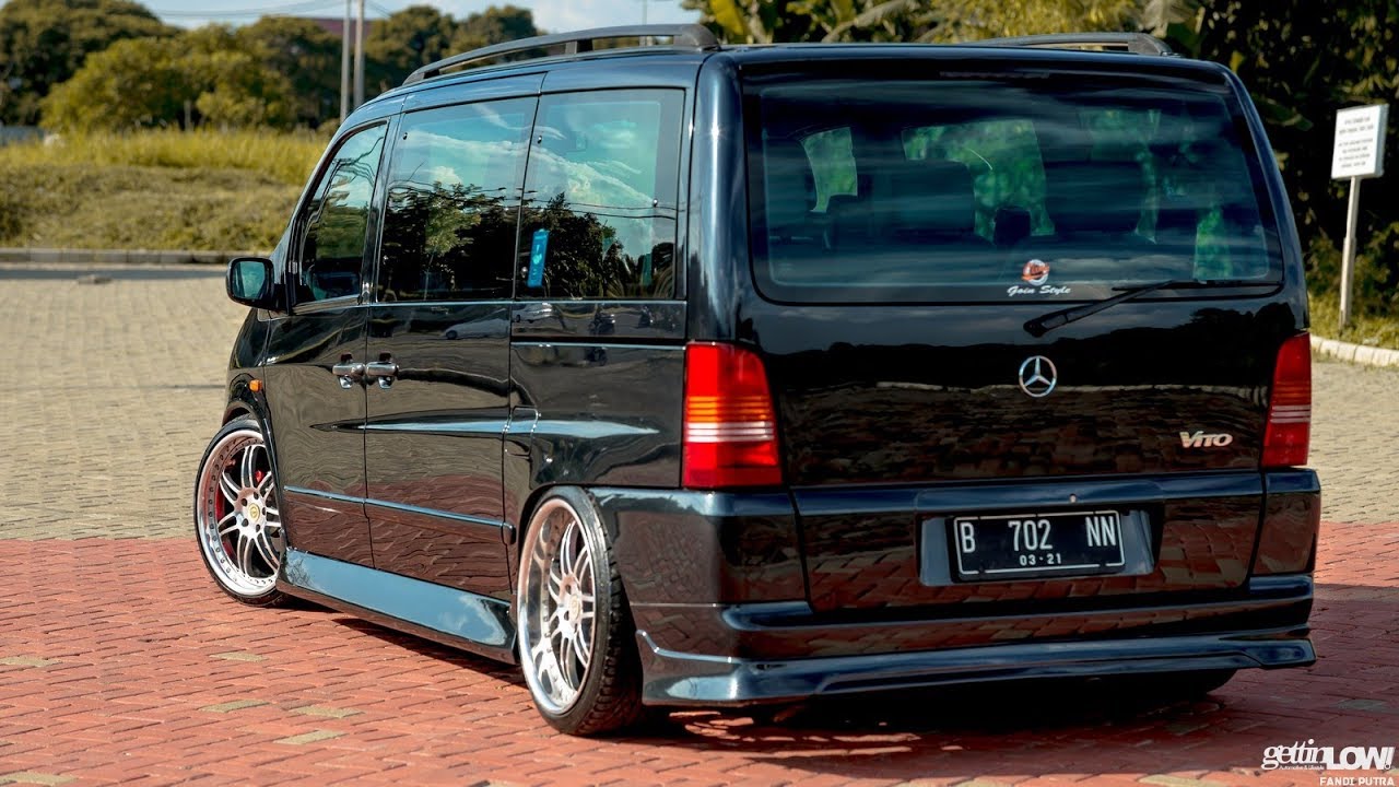 Tuning Mercedes Benz Vito W638 Stance 