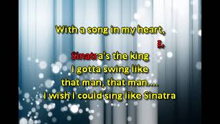 Tony B   I Wish I Could Sing Like Sinatra (No Vocal)