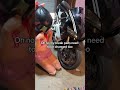 How to work on your beater 101 #motorcycle #biker #motogirl #bikergirl #cbr600 #reels #explore