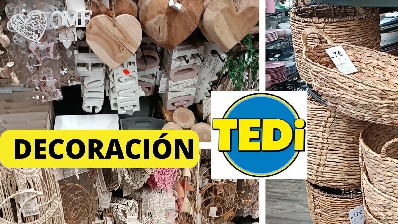 TEDI Novedades DECORACION Cestas ,cojines ...