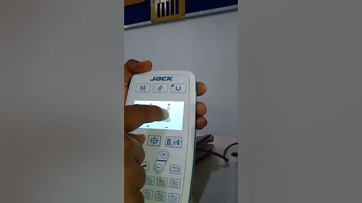 Jk-1900GS-D key paid Display convert button to bartack machine