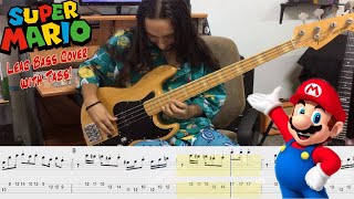 Super Mario Bros Theme - Lead Bass Cover (with TABS and SHEET) screenshot 1