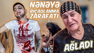 Nənəyə Bicaqlanma Zarafati