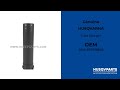 577079302 Tube Straight Gray Husqvarna Genuine OEM Part