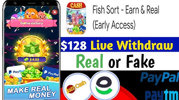 Fish Sort App Real or Fake | Fish Sort App Review | Fish Sort App Withdrawal | Scam or Legit💸