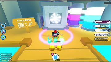 What happens when you fuse 2 happy computers and 1 robot (Pet Simulator X)