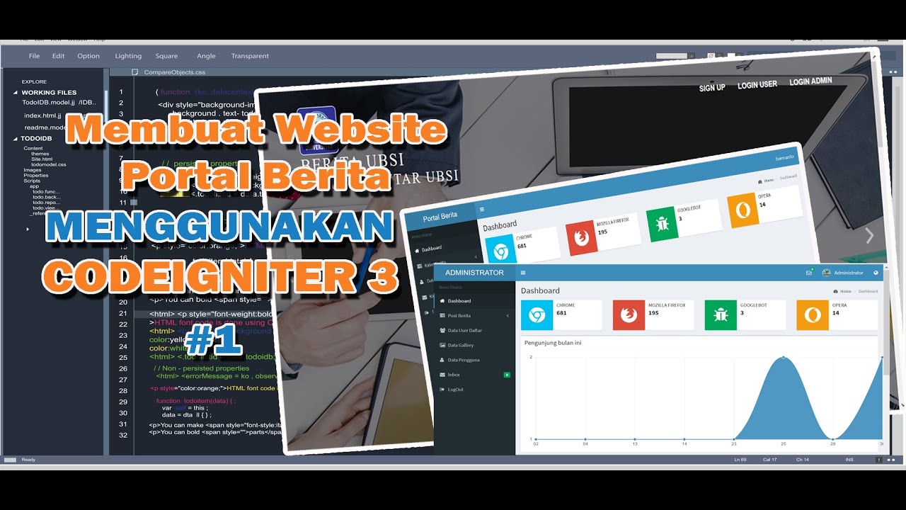 Membuat Website Portal Berita Bersama Arcorpweb