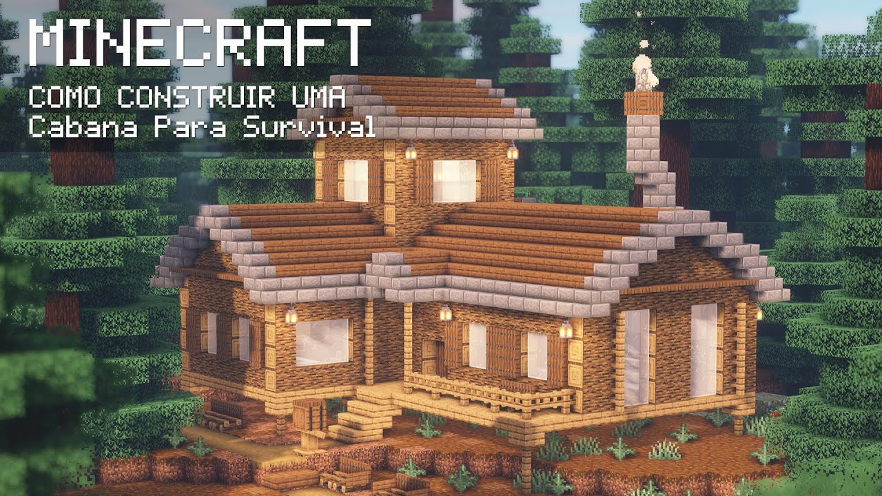 Casa de supervivencia/Survival house : Craftxing #minecraft