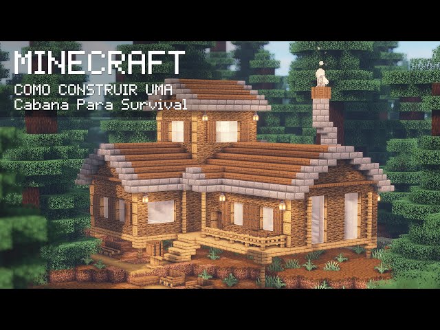 Casa de supervivencia/Survival house : Craftxing #minecraft