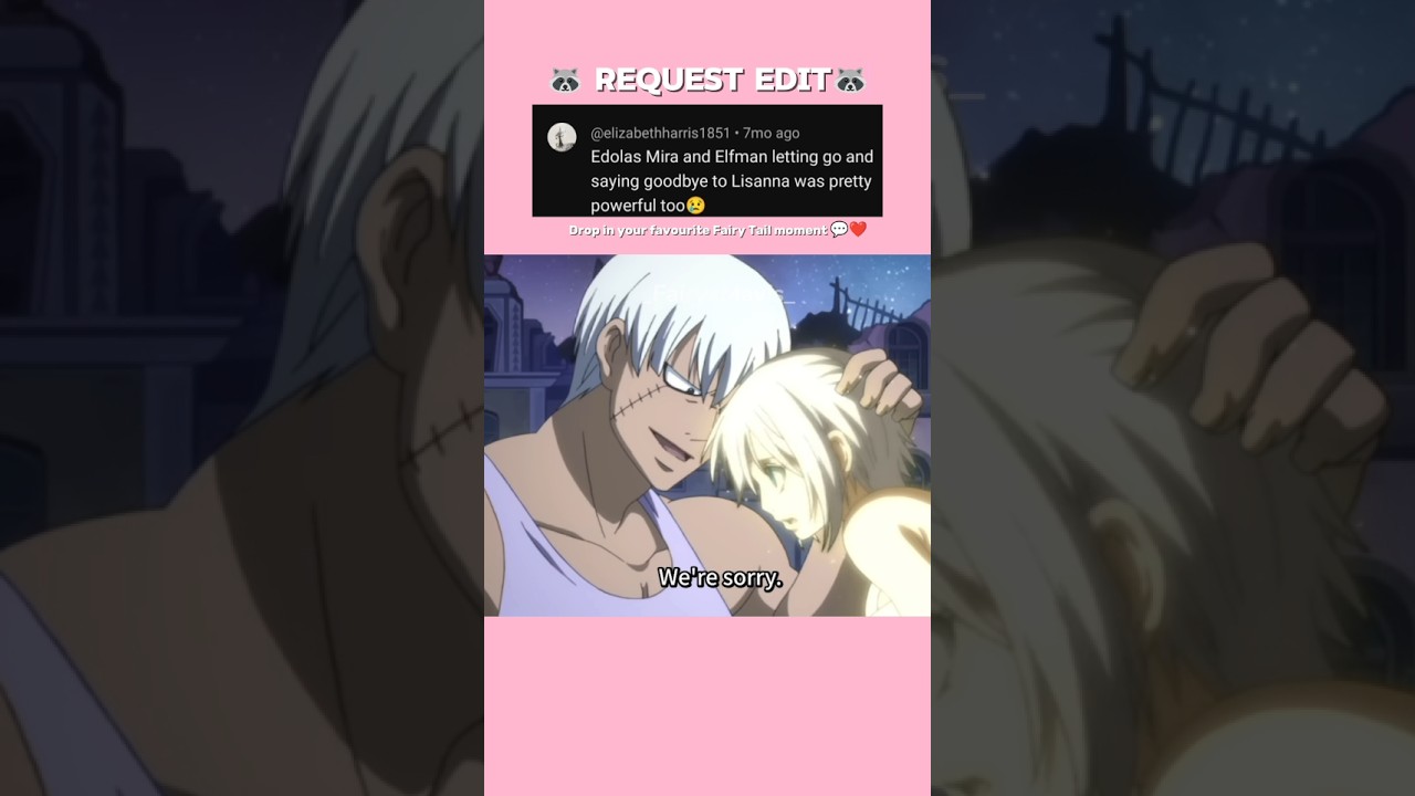 Lisanna departs from her EDOLAS siblings 🤧🫂 