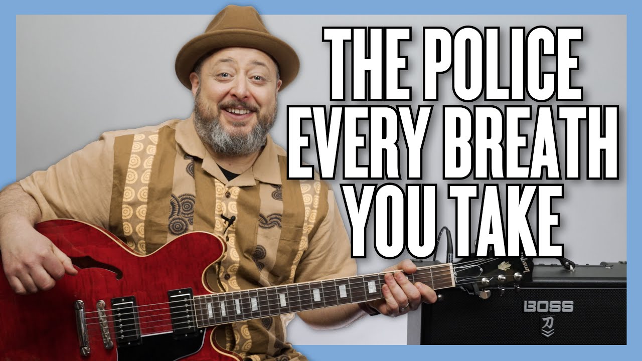 The Police Every Breath You Take Guitar Lesson + Tutorial