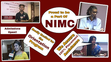 National institute of mass communication Orientation Program 2016- 100% Placement Assistance || NIMC