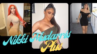 Nikki Mudarris fashion style & lifestyle 2024 - curvy model & plus size model.