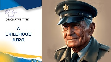 English First Language Descriptive writing: Year 6 : A Childhood Hero