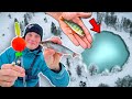 WE PUT BABY FISH IN A SMALL POND 11 YEARS AGO - TRYING ICE FISHING | Team Galant