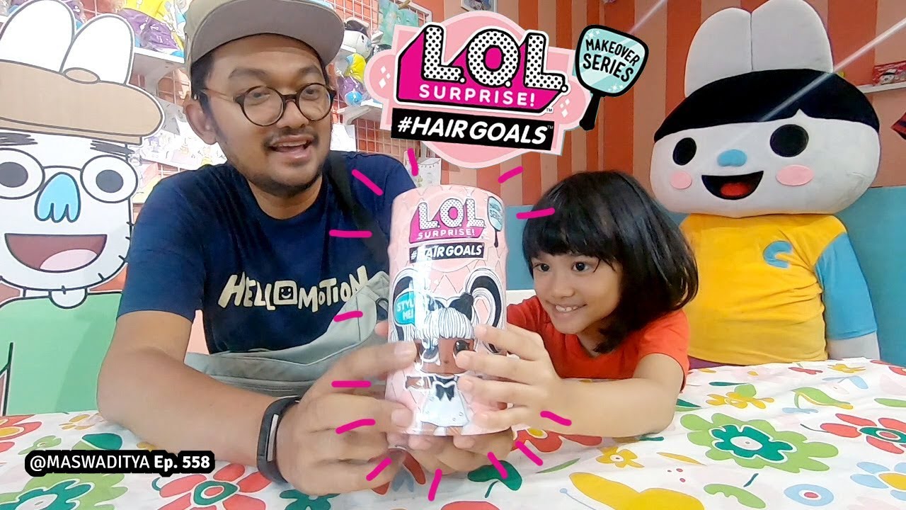 Vlog Nayfa Latihan Ice Skating, Hunting dan Unboxing LOL Hair Goals Terbaru Ditempat Latihan!. 