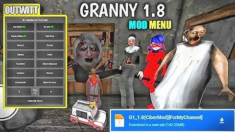 Granny 1.8 God mode | Teleport mod| character change modmenu Download | Mediafire✅ free direct link