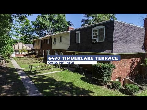 6470 Timberlake Terrace, Ovid, NY home video tour