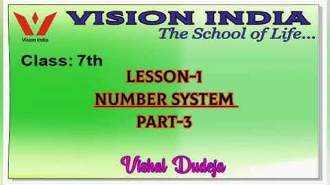 Class -7 Computer Lesson -1 Part -3