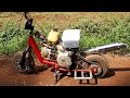 DIY Making 4-stroke scooters ll chế xe scooter 4 thì