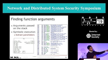 NDSS 2019 ICSREF: A Framework for Automated Reverse Engineering of ICS Binaries