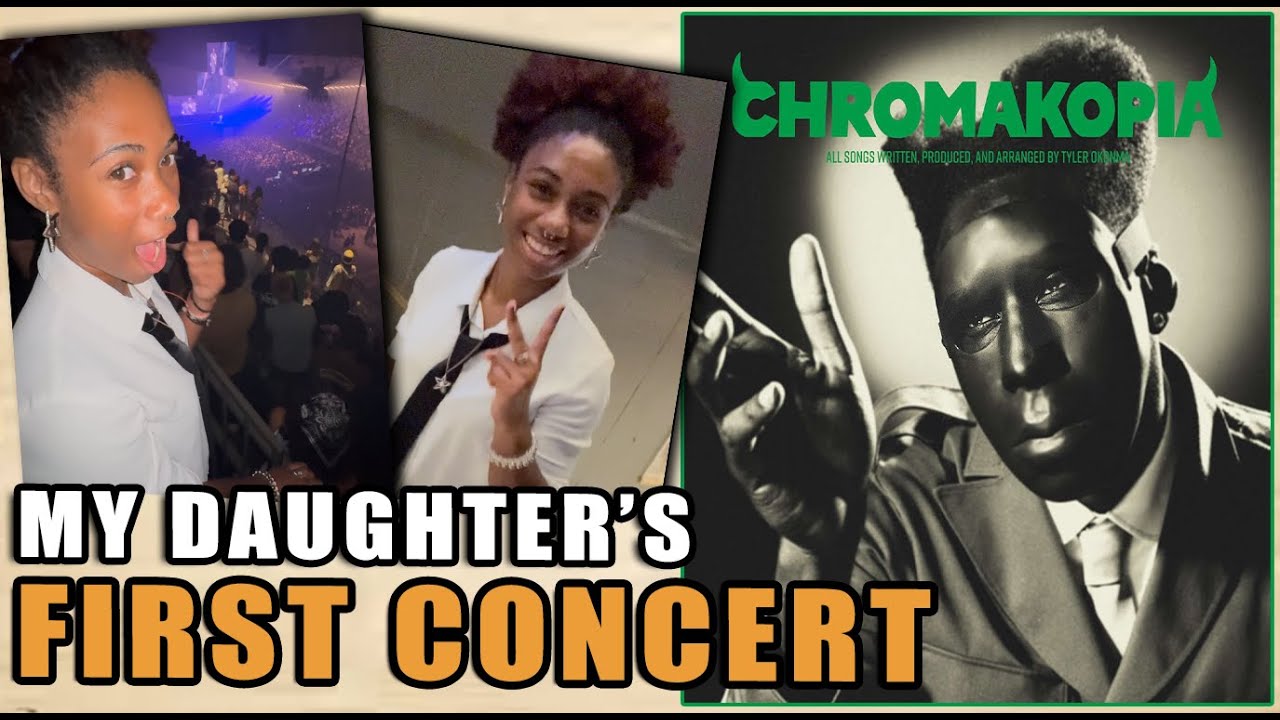 Took My Daughter To Her First Concert | Tyler The Creator CHROMAKOPIA ...