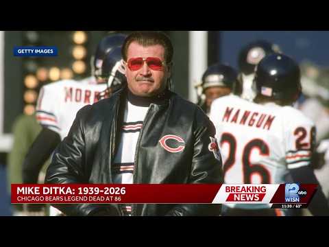 Chicago Bears legend Mike Ditka dies at age 86