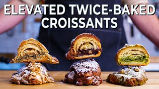 Chai Almond + Triple Chocolate + Matcha Pistachio - Elevated Twice Baked Croissants (3 Ways)