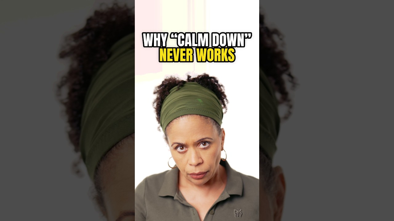 Why Telling Yourself to Calm Down Never Works