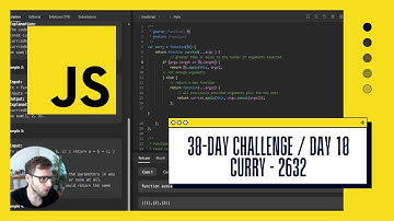 Day 10 | 30-Day JavaScript Coding Challenge on LeetCode: Curry (Problem 2632)