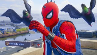 SpiderMan 2  All Character Switch Scenes [4K]