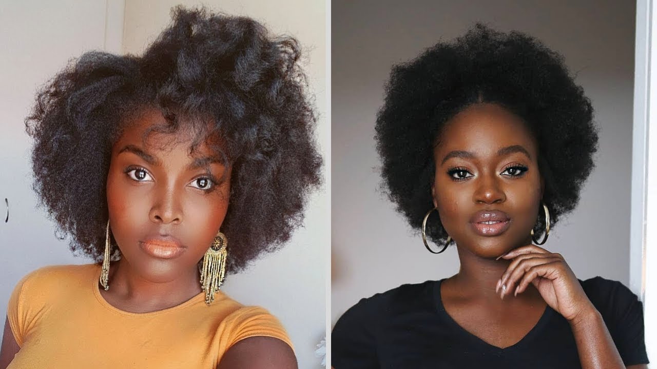 Short 4C Hairstyles 👩🏾🤎 - 2020 Compilation - YouTube