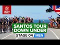 Wind Causes Chaos On Penultimate Stage! | Tour Down Under 2023 Highlights - Men&#39;s Stage 4