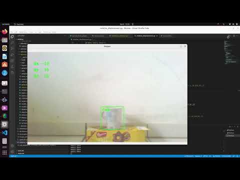 X Y and Z displacements using opencv