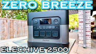 ElecHive 2500 Portable Power Station – ZERO BREEZE