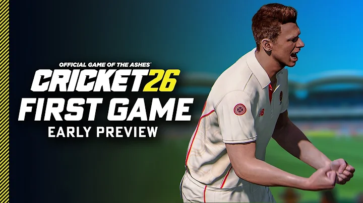 CRICKET 26 - First Game & Impressions - Early Gameplay