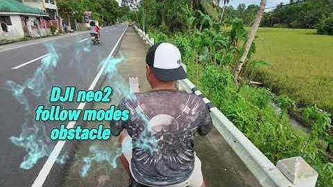 Follow modes and obstacle avoidance 