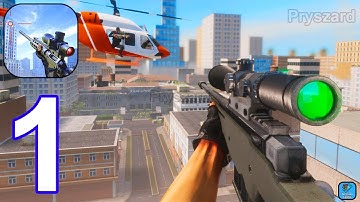SNIPER ZOMBIE 2: Crime City - Gameplay Walkthrough Part 1 Sniper 3D Gun Shooting Games (Android, iOS