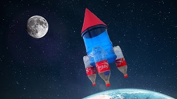 XXL Coca-Cola Rocket with Mentos