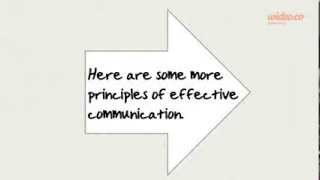 Principles of Effective Communication